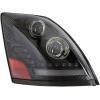 imageMytee Products LED Headlamp Left Hand Driver Side Headlight Resistant Polycarbonate Lens Fits VNL Models 20042017 Replaces 22141241 Freightliner VOL 22141241Right  Passenger Side