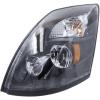 imageMytee Products LED Headlamp Left Hand Driver Side Headlight Resistant Polycarbonate Lens Fits VNL Models 20042017 Replaces 22141241 Freightliner VOL 22141241Pair