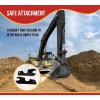 imageMytee Products Quick Attach Bucket Ears Attachment Fit for Kubota Excavator KX71 KX91 KX12113quot L x 612quot H  Set of 21  Pack
