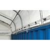 imageMytee Products Shipping Container Canopy Shelter Kit  20L x 20W 21 Oz 610 GSM PVC White Cover Storage Container Roof with Back End Wall  Snow UV and WeatherResistant40 L x 40 W