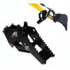 imageBackhoe Thumb Attachment for Kubota Deere Branson  BoltOn Mini Excavator Thumb for Universal Claw Tractor Attachment 325quot Boom Width  5 Possible Positions
