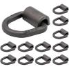 imageMytee Products 12 Pack 38quot Heavy Duty Weld On D Ring  9000 LBS Breaking Strength Tie Down Anchor for Truck Bed  Forged D Rings for Trailer12  Pack