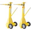 imageMytee Products 2 Pack Semi Trailer Stabilizing Jack 100000 Lbs Static 50000 Lbs Lifting Capacity2  Pack