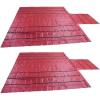 imageMytee Products 24 x 27 Blue Lumber Tarp for Truck Cargo  Combination of 18 Oz14 Oz Vinly Flatbed Tarps with 8 Drop  Waterproof Tarp for Trailers to Protect Cargo from Wind Rain Snow and SunRed