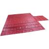 imageMytee Products 24 x 27 Flatbed Truck 18 Oz14 Oz Combination Lumber Tarp with 8 FT Drop  Red Heavy Duty Vinyl Waterproof Tarp for Trailers to Protect Cargo from Wind Rain Snow and Sun