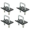 imageMytee Products 4 Pack Hitch Tightener U Bolt  Heavy Duty Zinc Plated AntiRattle Stabilizer for 125quot ampamp 2quot Hitches Reduce Movement from Hitch Tray Cargo Carrier Bike Rack Trailer Ball Mount4  Pack