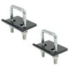 imageMytee Products 4 Pack Hitch Tightener U Bolt  Heavy Duty Zinc Plated AntiRattle Stabilizer for 125quot ampamp 2quot Hitches Reduce Movement from Hitch Tray Cargo Carrier Bike Rack Trailer Ball Mount2  Pack