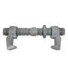imageMytee Products 4 Pack SEA RAIL Shipping Container Bridge Fittings Clamp 260 mm Clamp380 mm