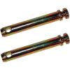 imageMytee Products AgraLink 2 Pack 512quot Cat1 Top Link Hitch Pin for Tractors Attachment  Zinc Plated Cabon Steel Pin Hitch Replaces MF195589M1 AC339942  Tractors Hitch Accessories2  Pack