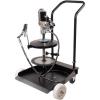 imageMytee Products Air Operated Portable 501 Grease Pump System for 120 lbs 16 Gallon  Pneumatic Single Acting Grease Pump Drum Cover Dolly Follower Plate Control Valve and Hose35 LBS Container w Trolley