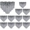 imageMytee Products Chrome Metal Lug Nut Covers 2quotH fits 33mm Push on 20 Pack120  Pack