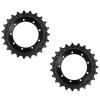 imageMytee Products Forged Track Sprocket Kubota RD11814433 Track Loader  23 Teeth ampamp 9 Bolt Holes  Carbon Structural Steel Undercarriage Components KX0404 KX1213 KX1213ST2  Pack