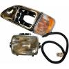 imageMytee Products Headlight Assembly Fits International 9200 Series 19932014 Passenger  Right Side Headlamp Replaces 3502929CLeft  Driver Side