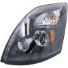 imageMytee Products LED Headlamp Left Hand Driver Side Headlight Resistant Polycarbonate Lens Fits VNL Models 20042017 Replaces 22141241 Freightliner VOL 22141241Left  Driver Side