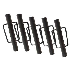 imageAgraLInk Metal Post Drivers with Handles  2912quot Long Heavy Duty Hand T Post Driver for Fence Post Wooden Post Hole Diggers2912 Long 5 Pack