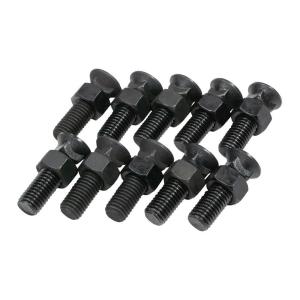 imageMytee Products 10 Pack Blades Cutting Edge Plow Bolts ampamp Nuts 58quot11 x 214quot  Grade 8 40cr Steel Plow Bolt Nuts for Snow Plow Cutting Edge Blades Construction Machinery