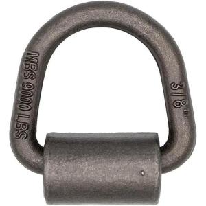 imageMytee Products 12 Pack 38quot Heavy Duty Weld On D Ring  9000 LBS Breaking Strength Tie Down Anchor for Truck Bed  Forged D Rings for Trailer1  Pack