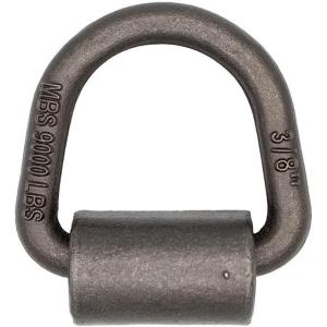 imageMytee Products 12 Pack 38quot Heavy Duty Weld On D Ring  9000 LBS Breaking Strength Tie Down Anchor for Truck Bed  Forged D Rings for Trailer40  Pack