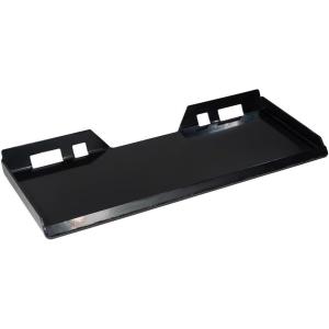 imageMytee Products 12 Universal Quick Attach Plate Compatible wKubota ampamp Bobcat Skid Steers ampamp Tractors  Heavy Duty Grade 50 Steel Skid Steers Quick Attachment Mount Plate516 Inch