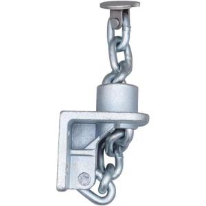 imageMytee Products 2 Pack 38quot Grade 70 Floor Chain Tie Down Anchor for Trailer Truck Bed Deck Auto Lift Wrecker  Trailer Chain Tie Down Weld On  6000 lbs WLLBoltOn