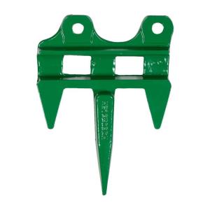 imageMytee Products 2 Pack Combine Platform Sickle Bar Rock Guard Replacement John Deere Part  213508 I Powder Coated Leaf Green Forged Steel Sickle Guard w3Prongs  Prevents Damage from Rocks ampamp Debris1  Pack