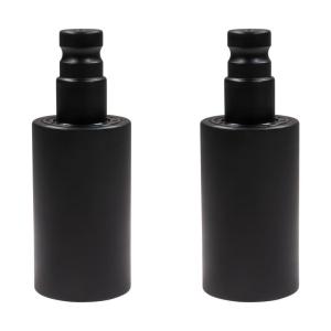 imageMytee Products 2 Pack Excavator Track Top Roller for 2657675 Caterpillar Excavator Compatible  Black Forged Carbon Steel  Shaft Diameter 1316 304CCR 305CCR 305E2  Pack