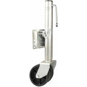 imageMytee Products 2000 lbs Heavy Duty Swivel Boat Trailer Jack with Dual Wheel  13quot Lift BoltOn Boat Tongue Jack for RV Boat Utility ampamp Marine Trailers  Easy Jacking ampamp Maneuvering