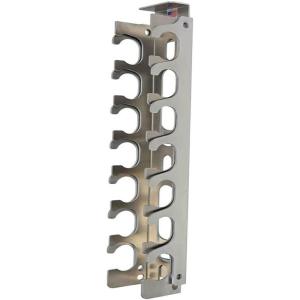 imageMytee Products 24quot Aluminum Locking Ratchet Binder Rack  Made in USA Holds 7 Binders24 Aluminum 7 Binders