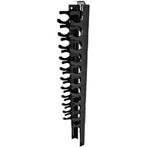 imageMytee Products 24quot Aluminum Locking Ratchet Binder Rack  Made in USA Holds 7 Binders48 Steel 11 Binders