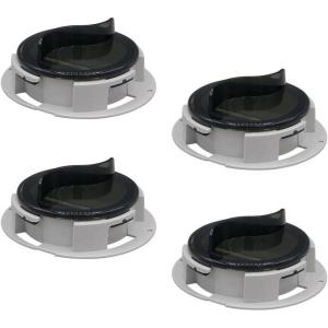 imageMytee Products 4 Pack Trailer Document Holder Kit with Clear Cover for Truck ampamp Trailer Registration Insurance  Trailer Registration Card Holder  Impact Rust ampamp Water Resistant4  Pack