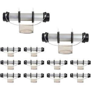 imageMytee Products 4 Pack Trailer Document Holder Registration Card Box Insurance Aluminum 534quot x 245quot x 4quot12  Pack