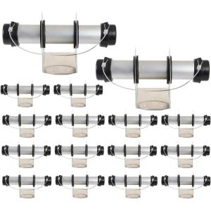 imageMytee Products 4 Pack Trailer Document Holder Registration Card Box Insurance Aluminum 534quot x 245quot x 4quot16  Pack