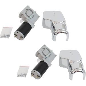 imageMytee Products 600W 601 Tarp Motor for Dump Truck Tarp Systems with Chrome Cover 12VDC  46 AMPS  55 RPM 1 Year Warranty2  Pack