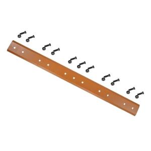 imageMytee Products 66quotx4quotx12quot Bucket Cutting Edge for Skid Steer ampamp Loader  Weldon ampamp Bolton Yellow Painted 16Mn Steel Skid Steer Cutting Edge Blade for Loader ampamp Excavator7412x612x58 w Hardware