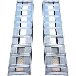 imageMytee Products 72quotx14quotx25quot Aluminum Trailer Loading Ramps with Knife Foot ampamp Hook Ends Pair  5000 lbs Capacity per Axle  Heavy Duty Truck Beds ampamp Tailgate Loading Ramps for Car ATV  Made in USA72 x 14 x 212