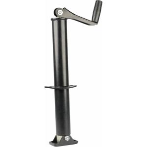 imageMytee Products A Frame Trailer Jack  2000 lbs Capacity Black  HeavyDuty Top Wind Tongue Jack  Ideal for RV Utility Boat ampamp Marine Trailers