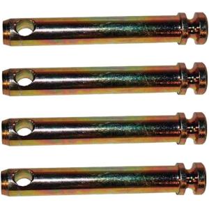 imageMytee Products AgraLink 2 Pack 512quot Cat1 Top Link Hitch Pin for Tractors Attachment  Zinc Plated Cabon Steel Pin Hitch Replaces MF195589M1 AC339942  Tractors Hitch Accessories4  Pack