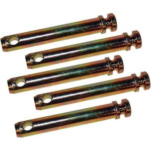 imageMytee Products AgraLink 2 Pack 512quot Cat1 Top Link Hitch Pin for Tractors Attachment  Zinc Plated Cabon Steel Pin Hitch Replaces MF195589M1 AC339942  Tractors Hitch Accessories5  Pack