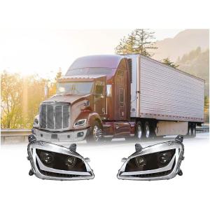 imageMytee Products Halogen Headlamp Fits Peterbilt 579 Series Left Side Headlight Replaces 54610210000Pair Set