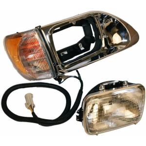 imageMytee Products Headlight Assembly Fits International 9200 Series 19932014 Passenger  Right Side Headlamp Replaces 3502929CRight  Passenger Side