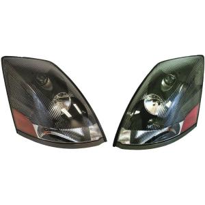 imageMytee Products Left ampamp Right Side Headght Assembly Fits for Volvo VN1 19972002 VN2 2003 ampamp Up VNL 20052014 VNM 20042018  Driver ampamp Passenger Side Headlamp Replace 82329127 82329124Pair Set