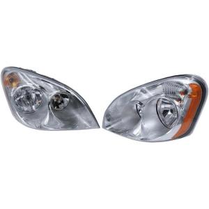 imageMytee Products Right Hand Projection Style Headlamp Freightner Cascadia 20082017  Passender Side Headght Replace A0651907007Pair Set