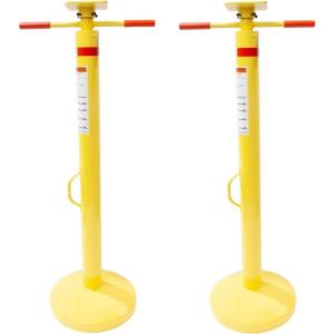 imageMytee Products Semi Trailer Stabilizing Jack Stand 50000 Lbs Static Capacity2  Pack