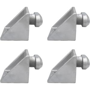 imageMytee Products Shipping Containers Side Twist Lock  Hot Dipped Galvanized Steel  Used for Connecting Containers Placed into Position4  Pack