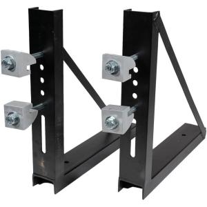 imageMytee Products Tool Box Brackets Underbody Toolbox Kit WeldOn Mounting Truck 24quotH x 24D18 x 18 Kit
