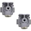 imageMytee Products 4 Pack QR1 Quick Release Valve 38 NPT Supply and Devery Ports Replace 229859 Freightner M2 106 2012 Bendix 229859NP2  Pack