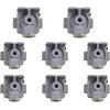 imageMytee Products 4 Pack QR1 Quick Release Valve 38 NPT Supply and Devery Ports Replace 229859 Freightner M2 106 2012 Bendix 229859NP8  Pack