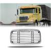 imageMytee Products Chrome Front Grille Compatible wFreightner Columbia 20002014 2017  Bumper Cover Grille Replaces A1715251000 Freightner 1713591001 1715251000 A1913590005 PAI 740330
