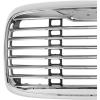 imageMytee Products Chrome Front Grille Compatible wFreightner Columbia 20002014 2017  Bumper Cover Grille Replaces A1715251000 Freightner 1713591001 1715251000 A1913590005 PAI 740330