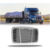 imageMytee Products Chrome Front Grille wBug Screen For Freightner Cascadia 20082017  Bumper Cover Grille Replaces A1715624003 Freightner 15010000 1716026000 A1719112011 Dorman 2425201